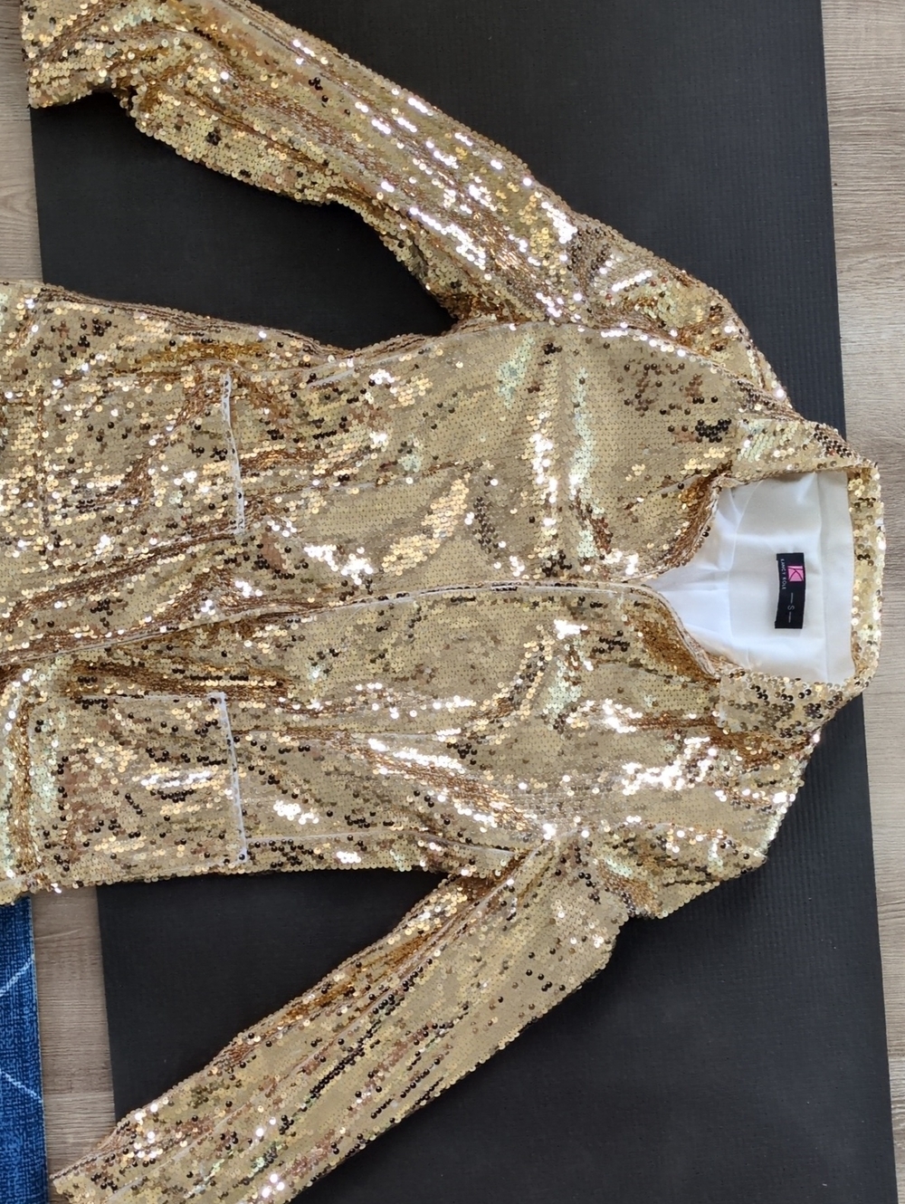 Sequin Gold Jacket